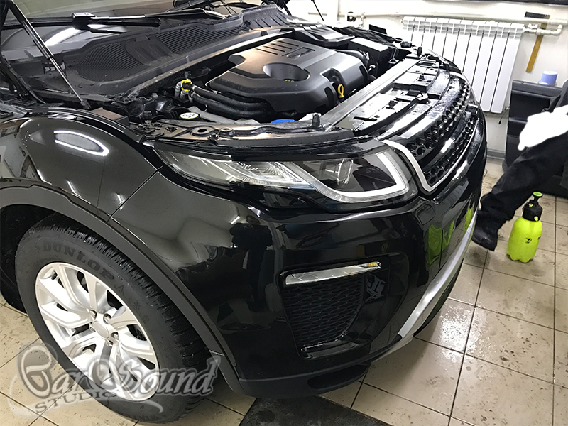 RANGE ROVER Evoque - Защита кузова полиуретановой пленкой SunTek в ...